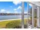 Waterfront view from screened porch, overlooking the canal at 7625 Sun Island S Dr # 101, South Pasadena, FL 33707