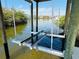 Private boat lift for convenient access at 25 S Treasure Dr, Tampa, FL 33609