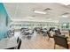 Bright and spacious community room with lake view at 5875 21St N St # 15L, St Petersburg, FL 33714