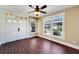 Living room with hardwood floors and large windows at 2905 N 13Th St, Tampa, FL 33605
