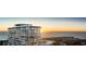 Modern high-rise condo with balconies and panoramic ocean views during sunset at 400 Central Ave # 3909, St Petersburg, FL 33701
