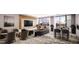 Modern resident lounge with large-screen TV, ample seating, and stylish decor offers a comfortable and inviting space at 400 Central Ave # 3909, St Petersburg, FL 33701