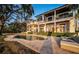 Luxury backyard with swimming pool, brick patio, and a lounge area at 1100 Monterey Ne Blvd, St Petersburg, FL 33704