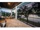 Covered patio with beautiful views of the water, and ample seating at 1100 Monterey Ne Blvd, St Petersburg, FL 33704