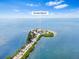 Aerial view of Sunset Beach at 1005 Greenleaf Way, Tarpon Springs, FL 34689