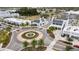 Aerial view of community, featuring a circular roadway at 5120 Marina Way # 12003, Tampa, FL 33611