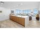 Modern kitchen with island and open floor plan at 5120 Marina Way # 12003, Tampa, FL 33611