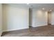 Large living room with hardwood floors and neutral walls at 2509 Mario Way, Clearwater, FL 33761