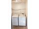 Laundry closet with washer and dryer included at 11701 Raintree Village Blvd # C, Temple Terrace, FL 33617