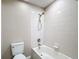 Clean bathroom with a bathtub and shower at 12403 Ballentrae Forest Dr, Riverview, FL 33579