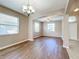 Open and bright dining room with hardwood floors and lots of natural light at 12403 Ballentrae Forest Dr, Riverview, FL 33579