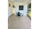 Covered patio with concrete flooring at 37308 Kinkaid Dr, Zephyrhills, FL 33541