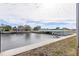 Peaceful canal view showcasing neighboring homes and boats at 2000 Kansas Ne Ave, St Petersburg, FL 33703