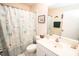 Clean bathroom with shower/tub combo and updated vanity at 905 Oxford Park Dr # A, Sun City Center, FL 33573