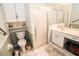 Clean bathroom with shower, vanity, and toilet at 905 Oxford Park Dr # A, Sun City Center, FL 33573