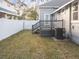 Private backyard with a deck, providing ample outdoor space at 3811 N Arlington Ave, Tampa, FL 33603