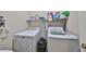 Convenient laundry room with washer and dryer at 2226 Sifield Greens Way # 26, Sun City Center, FL 33573