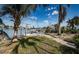 Private dock with sailboat and waterfront views at 14035 E Parsley Dr, Madeira Beach, FL 33708