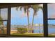 Stunning view from window overlooking the water at 620 Boca Ciega Isle Dr, St Pete Beach, FL 33706