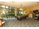 Play pool and other games in this well-equipped game room at 660 Island Way # 908, Clearwater Beach, FL 33767