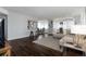 Spacious living room with hardwood floors and ample natural light at 660 Island Way # 908, Clearwater Beach, FL 33767