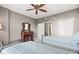 Guest bedroom with twin beds, dresser, and ceiling fan at 345 Bayshore Blvd # 308, Tampa, FL 33606