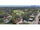 Aerial view showing house location and surrounding area at 615 W Virginia Ave, Tampa, FL 33603