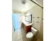 Clean bathroom featuring a vanity, toilet, and shower at 2671 Sabal Springs Cir # 102, Clearwater, FL 33761