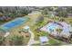 Community pool, tennis court, and playground at 19230 Climbing Aster Dr, Tampa, FL 33647