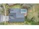 Aerial view showing home with pool at 19230 Climbing Aster Dr, Tampa, FL 33647