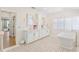 Spacious bathroom with double vanity and soaking tub at 4931 61St S Ave, St Petersburg, FL 33715