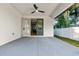 Covered patio with access to the interior at 1712 W Arch St, Tampa, FL 33607