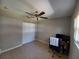 Spacious bedroom with ceiling fan, and tile floors at 5705 103Rd N Ter, Pinellas Park, FL 33782