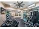 Well-equipped fitness center with various exercise machines at 1390 Gulf Blvd # 1204, Clearwater, FL 33767