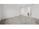 A bright bedroom features an ensuite bathroom with modern fixtures and tiled floors at 17925 Nadine Pl, Nokomis, FL 34275