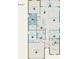 One-story floor plan featuring 4 bedrooms, 2 baths, and a 2-car garage at 17925 Nadine Pl, Nokomis, FL 34275