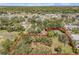 Aerial view showing large lot size at 5105 N 45Th St, Tampa, FL 33610