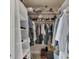 Spacious walk-in closet with ample shelving at 485 41St Ave, St Pete Beach, FL 33706