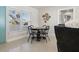 Bright dining area with table and chairs, ideal for small gatherings at 485 41St Ave, St Pete Beach, FL 33706