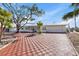 Charming single story home with a brick driveway at 485 41St Ave, St Pete Beach, FL 33706