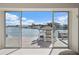 Stunning waterfront view from the living room at 485 41St Ave, St Pete Beach, FL 33706