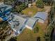 Aerial view of a single-story home with a carport and large backyard at 215 35Th Ne Ave, St Petersburg, FL 33704
