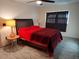 Bright bedroom with a double bed and neutral decor at 1182 Norwood Ave, Clearwater, FL 33756