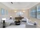 Living room with comfy seating and a coffee table at 11305 Sweet Bay Ct, Riverview, FL 33569