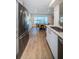 Modern kitchen with stainless steel appliances and breakfast nook at 4993 Bostonian Loop # 4993, New Port Richey, FL 34655