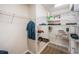 Spacious walk-in closet with wire shelving, providing ample storage at 4993 Bostonian Loop # 4993, New Port Richey, FL 34655