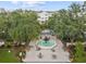 Relaxing community fountain with surrounding seating at 102 S Moody Ave # 3, Tampa, FL 33609