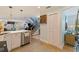 Bright, modern kitchen featuring stainless steel appliances, white cabinets, and an open layout leading to the living area at 1688 Watermark Ne Cir # 1688, St Petersburg, FL 33702