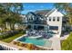 Luxury home with pool and expansive backyard; serene waterfront setting at 5104 Homer W Ave, Tampa, FL 33629