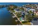Waterfront community showcasing upscale homes and private docks at 5104 Homer W Ave, Tampa, FL 33629